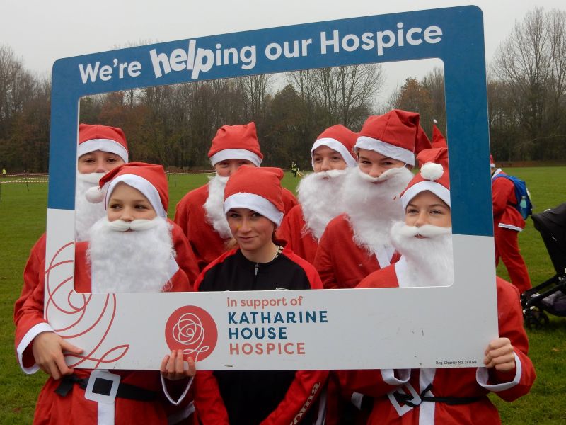 Charlbury Town Youth Under 15 Girls- Santa Fun Run for Katharine House