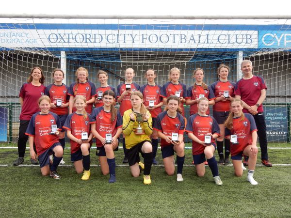 Charlbury Town Youth Under 14 Girls County Cup Winners