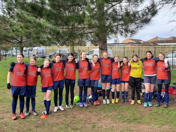 Charlbury Town Youth Under 14 Girls Spring League Runners Up